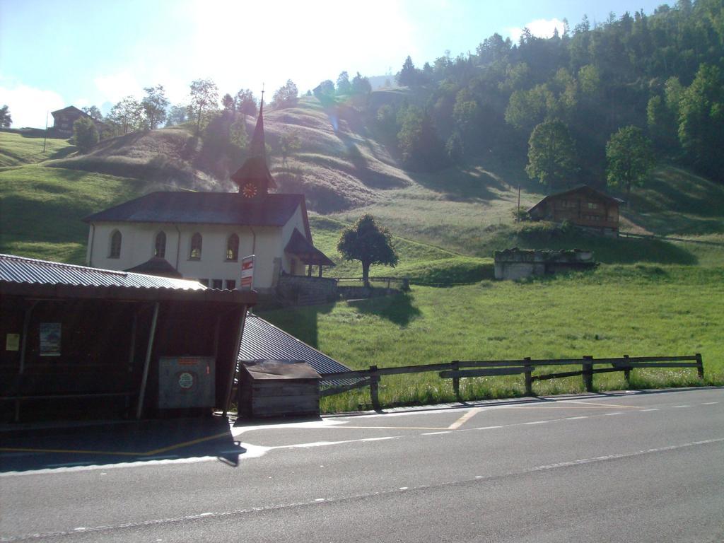 Chalet Weidli Achseten Bagian luar foto